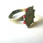 Bubbles texture ring sterli..