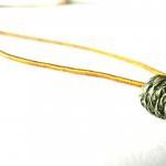 Pine cone necklace-Tiny -Go..